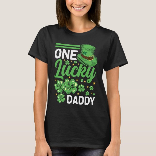Camiseta Um pai pai de sorte (Frente)
