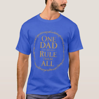 Camiseta Um Pai para Governá-los Todos Design Fantasia meni