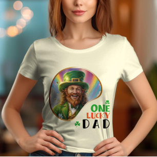 Camiseta Um Pai Sortudo - Legendas Leprechaun