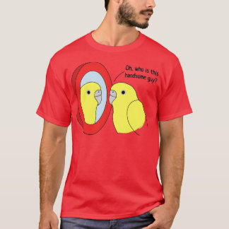Camiseta Um papagaio narcisista