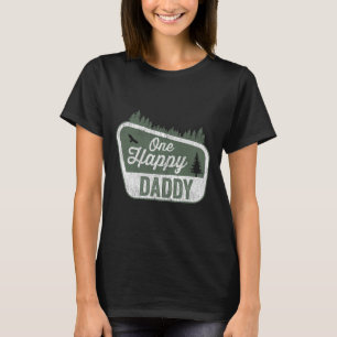 Camiseta Um Papai Feliz Festa de Aniversário Família Corres