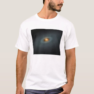 Camiseta Um par apertado de estrelas e de um disco