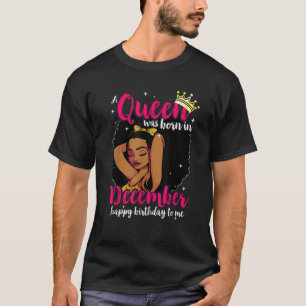 Camiseta Um Parabéns Feliz Para Mim, Nascer De Dezembro