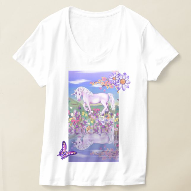 Camiseta Um paraíso roxo (Postura )