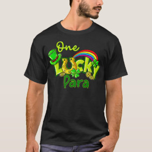 Camiseta Um Paraprofo Sortudo Para Dia de São Patrício