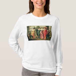 Camiseta Um passeio no jardim, c.1623