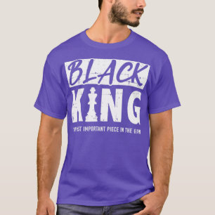 Camiseta Um pedaço importante do rei negro para um africano
