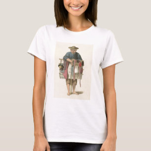 Camiseta Um Pedlar, chapeia 17 "do traje de China", en