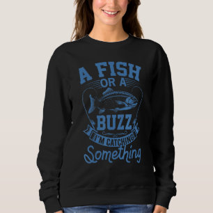 Camiseta Um peixe ou um zumbido, estou pegando algo pescand