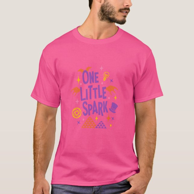 Camiseta Um pequeno gráfico de faísca (Frente)