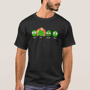 Camiseta Um pequeno grupo de pontos pacíficos