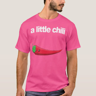 Camiseta Um Pequeno Pepper Chili Kawaii