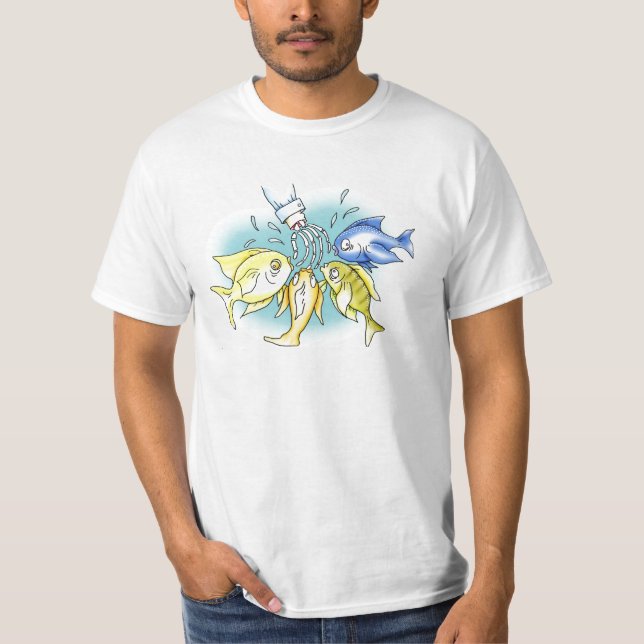 Camiseta Um percalço de alimentação! (Frente)