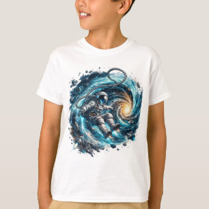 Camiseta Um personagem super-herói DJ