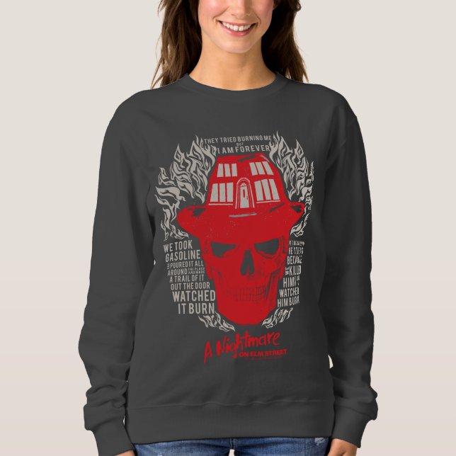 Camiseta Um pesadelo na Elm Street | Eles Tentaram Me Queim (Frente)