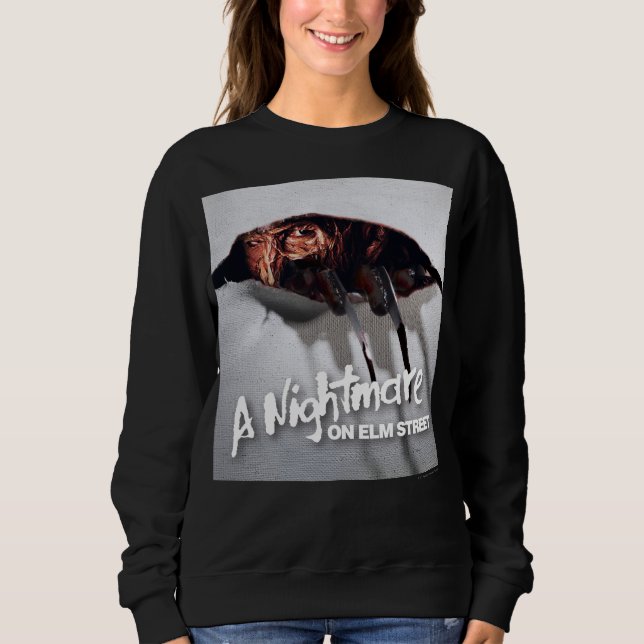 Camiseta Um pesadelo na Elm Street | Freddy Krueger Peeking (Frente)