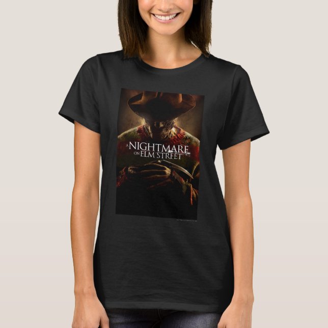 Camiseta Um pesadelo na Elm Street | Poster de filmes (Frente)