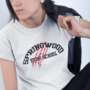 Camiseta Um pesadelo na Elm Street Segundo grau de pás-es