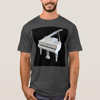 Camiseta Um piano tocável clássico