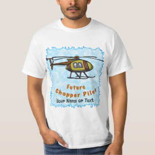 Camiseta Um Piloto de helicóptero Futuro