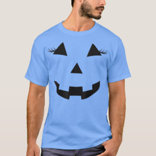 Camiseta um pinto assustador e engraçado, cara com pestanas
