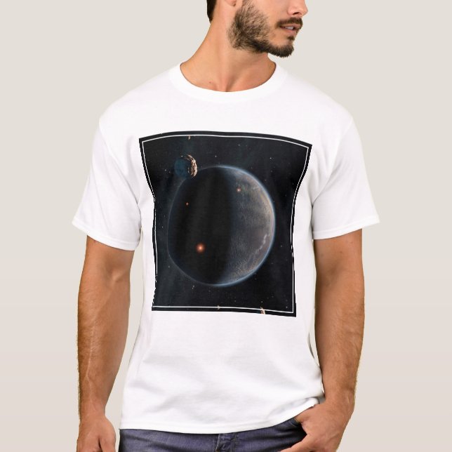 Camiseta Um Planeta Semelhante À Terra Rico Em Carbono E Se (Frente)