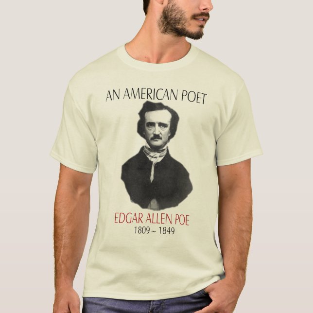 Camiseta Um poeta americano (Frente)
