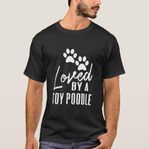 Camiseta Um Poodle De Brinquedo Para Cachorro Mãe Ou Pai