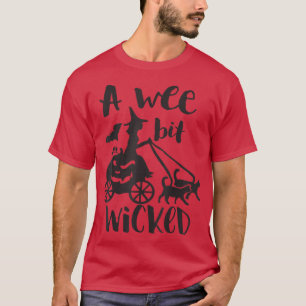 Camiseta Um Pouco Assustado Assustador Assustador Engraçado