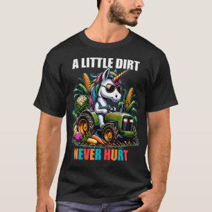 Camiseta Um Pouco de Sujeira Nunca Machucou Trator Agrícola
