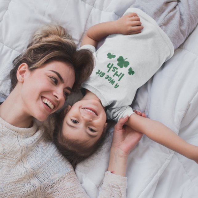 Camiseta Um Pouco Irlandês (Criador carregado)