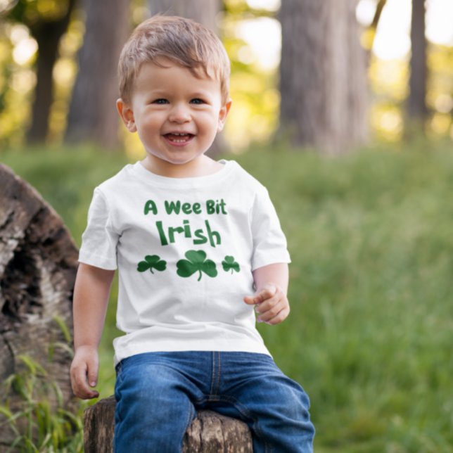 Camiseta Um Pouco Irlandês (Criador carregado)