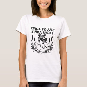 Camiseta Um pouco sofisticado, um pouco quebrado – Humor en