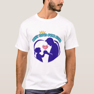 Camiseta Um presente para o melhor pai do mundo,