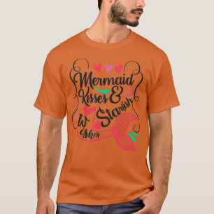 Camiseta Um presente perfeito para uma mulherSereia Kisses 
