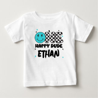 Camiseta UM primeiro aniversario Feliz