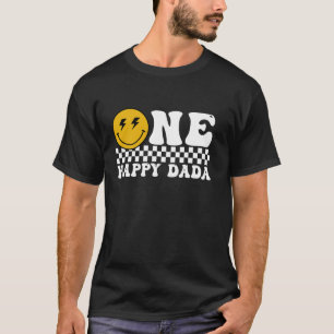 Camiseta Um primeiro aniversario Feliz Cara Dada Correspond