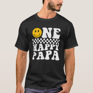 Camiseta Um primeiro aniversario Feliz Um Pai Legal Família