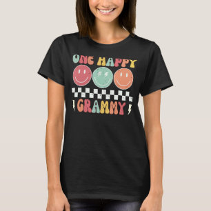 Camiseta Um primeiro aniversario Feliz Uma Família de Gramm