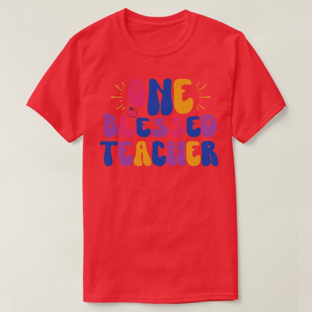 Camiseta Um Professor Abençoado (Frente do Design)