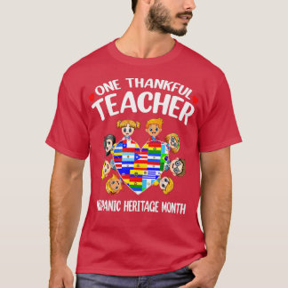 Camiseta Um Professor Agradável, Hispanic Heritage Month Co