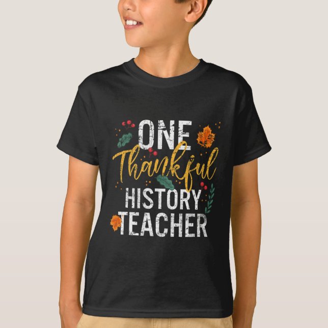 Camiseta Um Professor de História Agradável Fall Fall Graça (Frente)