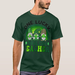 Camiseta Um Professor de Inglês Sortudo, Saint Patricks Day