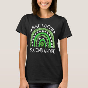 Camiseta Um Professor do 2º ano da sorte, a Rua Arco-Íris P