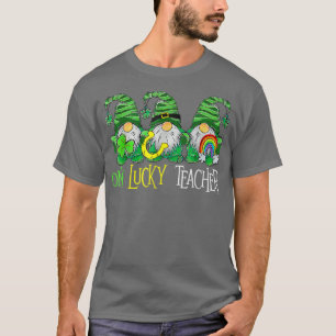 Camiseta Um Professor Gnomos Feliz, Dia de São Patrício Gno