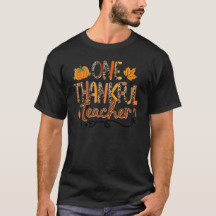 Camiseta Um Professor Grato Peru Arco-íris de Ação de Graça