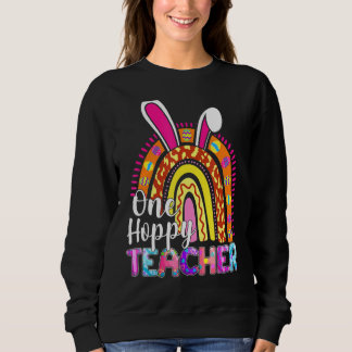 Camiseta Um Professor Hoppy Cony School Rainbow Leopard Eas