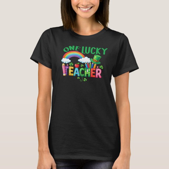 Camiseta Um Professor Sortudo (Frente)