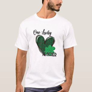 Camiseta Um Professor Sortudo Dotado Professor St Patricks