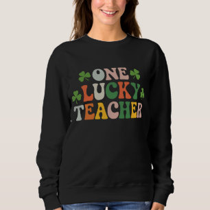Camiseta Um Professor Sortudo Ensinando Retro Dia de São Pa